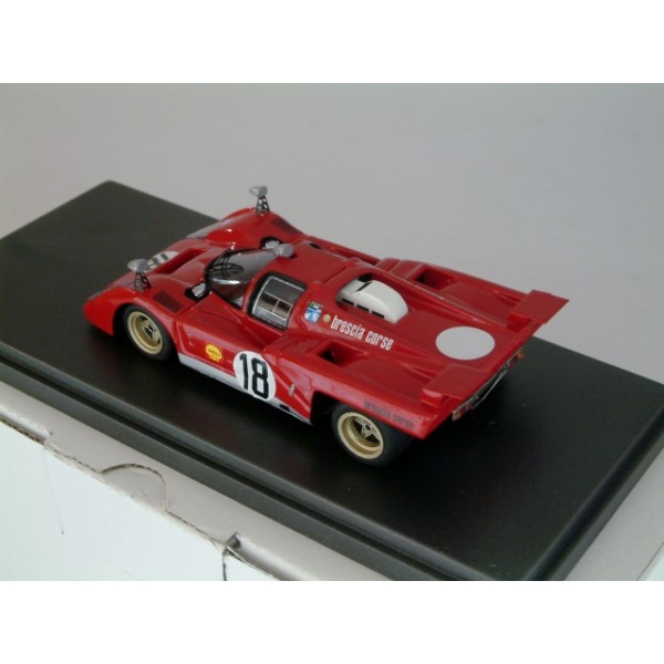 Ferrari 512 M CH 1024 1000 Km Austria 1971 Ecurie Fracorchamps  #18 Pam / M. Casoni - Built 1:43